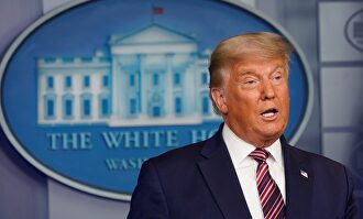 Trump reitera que están intentando "robar" las elecciones: "Hay una interferencia histórica de los grandes medios"