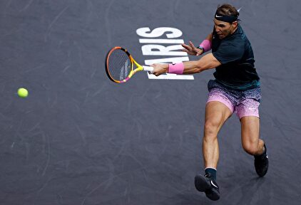 Rafa Nadal, durante su partido de cuartos de final ante Pablo Carreño. | EFE