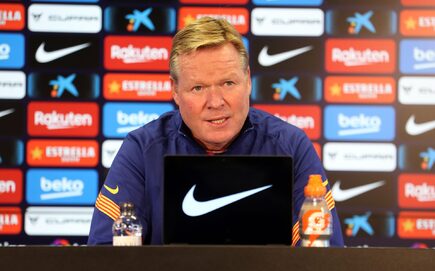 Koeman lamenta la baja de Piqué | Europa Press