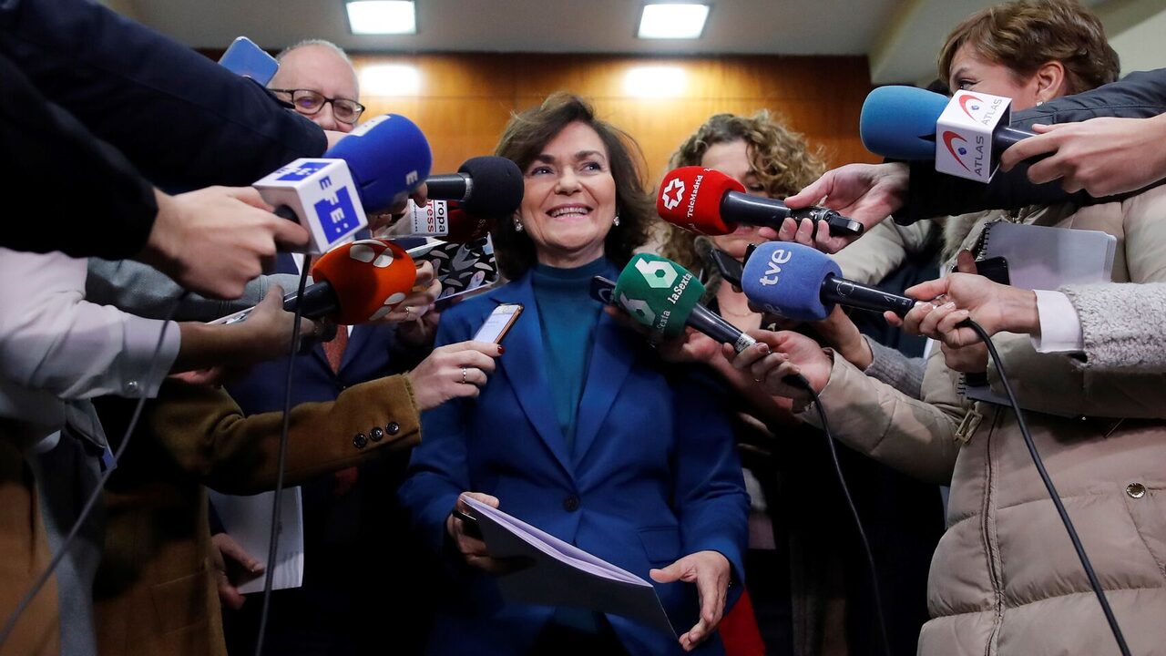 Carmen Calvo. | EFE