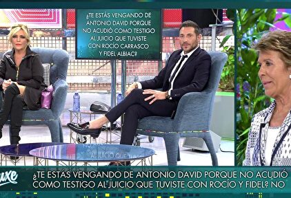 El polígrafo a Lydia Lozano. | Telecinco