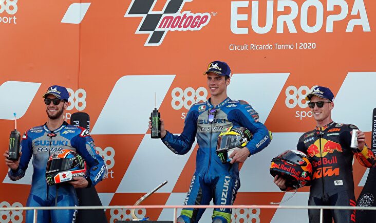 Enorme triplete español en Moto GP | EFE