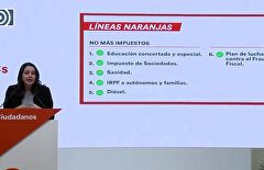 Ciudadanos pide retirar enmienda sobre el castellano para apoyar los PGE