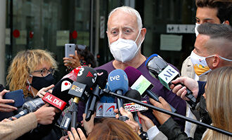 Josep María Mainat atiende a los medios | Gtres