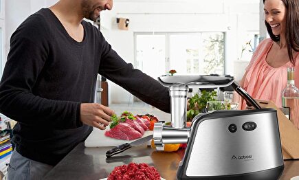  Aobosi Picadora de Carne Eléctrica | Amazon
