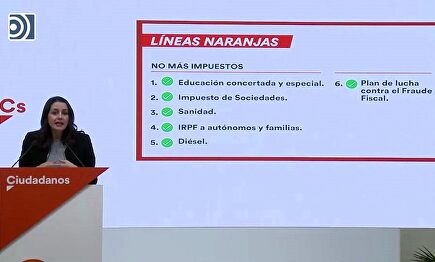 Ciudadanos pide retirar enmienda sobre el castellano para apoyar los PGE