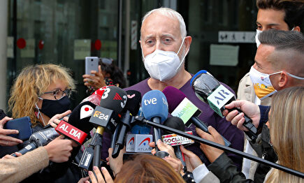 Josep María Mainat atiende a los medios | Gtres