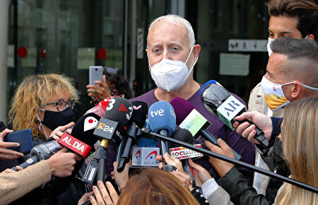 Josep María Mainat atiende a los medios | Gtres