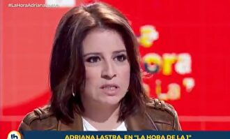 Adriana Lastra, este miércoles, en 'La hora de la 1' | Imagen de vídeo