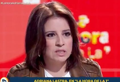 Adriana Lastra, este miércoles, en 'La hora de la 1' | Imagen de vídeo