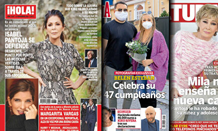 Guerra de exclusivas (siete) sobre Isabel Pantoja y allegados