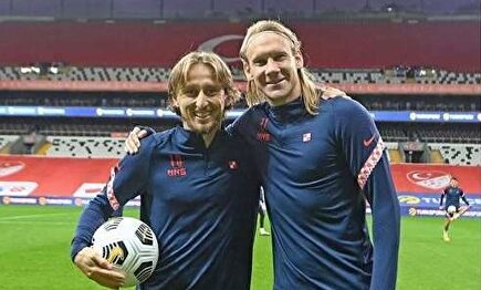 Luka Modric estuvo en contacto con Domagoj Vida, que dio positivo. | EFE/Archivo