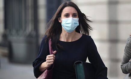 La ministra de Igualdad, Irene Montero, a su llegada a un pleno de Debate de totalidad del Proyecto de Ley de Presupuestos Generales del Estado | Europa Press
