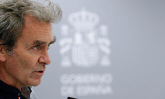 Fernando Simón, en su última comparecencia en rueda de prensa. | EFE