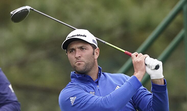 Jon Rahm, durante la segunda ronda del Masters de Augusta. | EFE