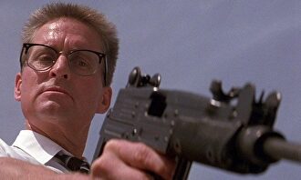 Michael Douglas en Un día de Furia | Warner Bros