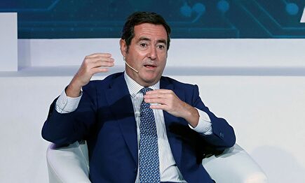 El presidente de la patronal CEOE, Antonio Garamendi. | Europa Press