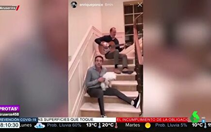 Enrique Ponce canta a Paloma Cuevas en un adelanto de su disco