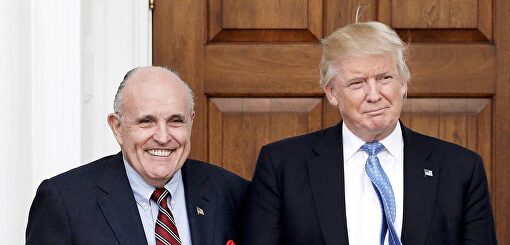 Rudy Giuliani y Donald Trump | EFE