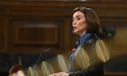 Cuca Gamarra este martes. | EFE