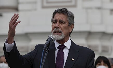 Francisco Sagasti será presidente interino del Perú.  | EFE