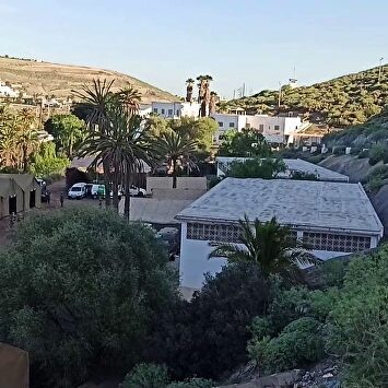 Así es el campamento que el Ejército está construyendo para albergar a los inmigrantes de Canarias