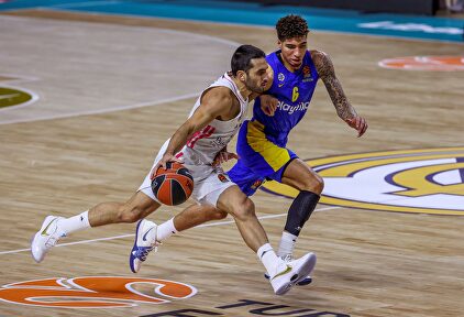 Facu Campazzo, en acción durante el Real Madrid-Maccabi de Tel Aviv. | EFE