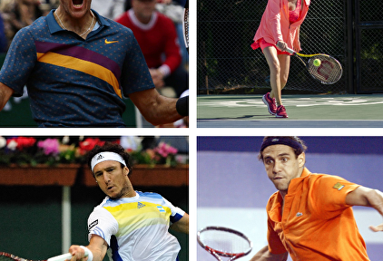 Del Potro, Mariana Pérez Roldán, Mónaco y Zabaleta. | Cordon Press