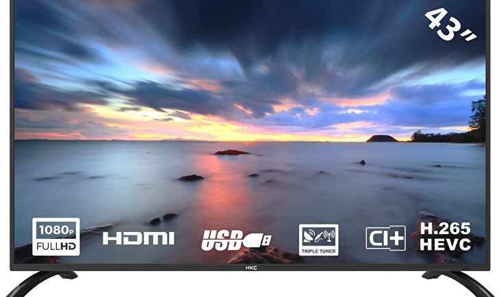 Televisor HKC 43F3 LED de 43 Pulgadas | AMAZON