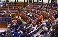 Gritos de "¡libertad, libertad!" del PP en el Congreso por la Ley Celaá