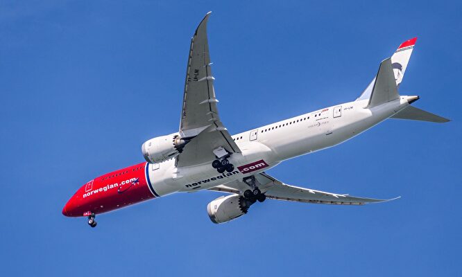 Norwegian anunció la suspensión de 1.600 puestos de trabajo.  | Alamy