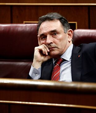 El secretario general del Partido Comunista de España, Enrique Santiago. | Europa Press