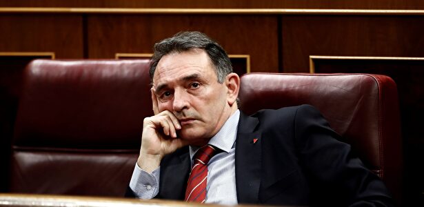 El secretario general del Partido Comunista de España, Enrique Santiago. | Europa Press