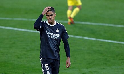 Varane, capitán ante el Villarreal. | EFE