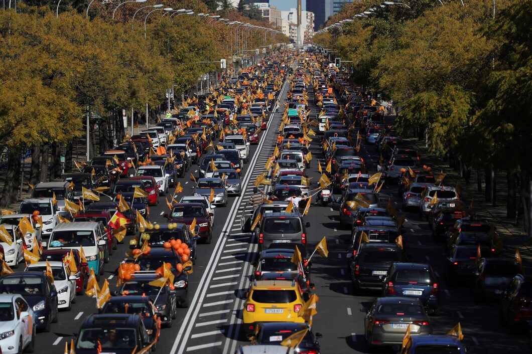 Multitudnaria manifestación contra la ley Celaá | EFE