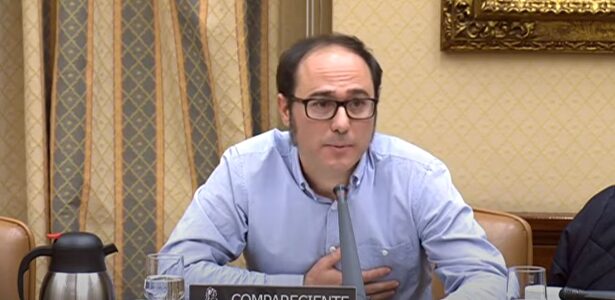 El tesorero de Podemos, Daniel de Frutos. | Congreso