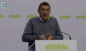 Otegi defiende su pacto con Sánchez e Iglesias : "Había que parar a la derechona"