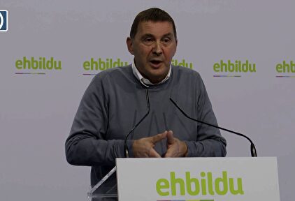 Otegi defiende su pacto con Sánchez e Iglesias : "Había que parar a la derechona"