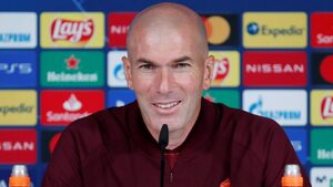 Zinedine Zidane, en rueda de prensa. | Cordon Press
