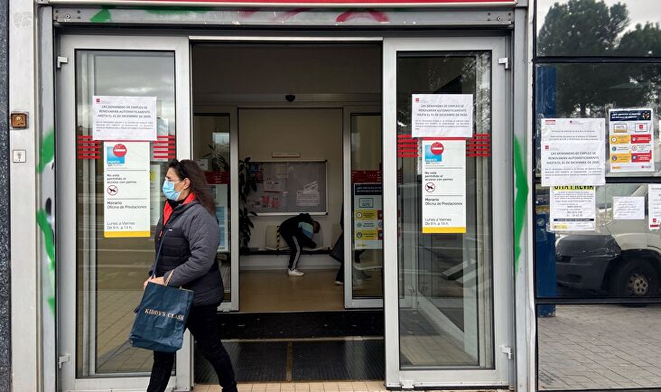 Una oficina de empleo en Madrid | Europa Press