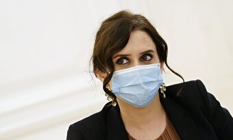 La presidenta de la Comunidad, Isabel Díaz Ayuso, ayer miércoles | Europa Press