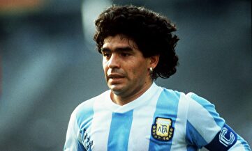 Diego Armando Maradona, en un partido con la selección argentina. | Cordon Press