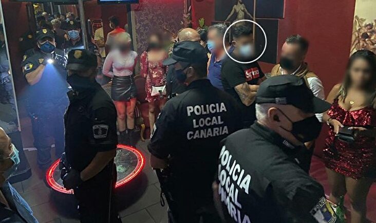 La Policía cazó a los dos jugadores del Tenerife en un local de alterne que fue desalojado | Policía Local
