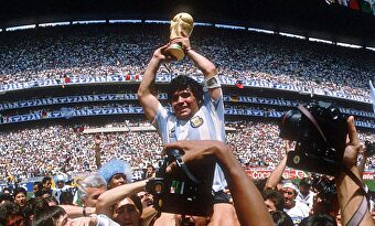 Diego Armando Maradona, campeón del mundo con la selección argentina en México'86. | Cordon Press