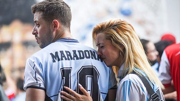 La muerte de Maradona ha dejado tocada a toda Argentina | EFE