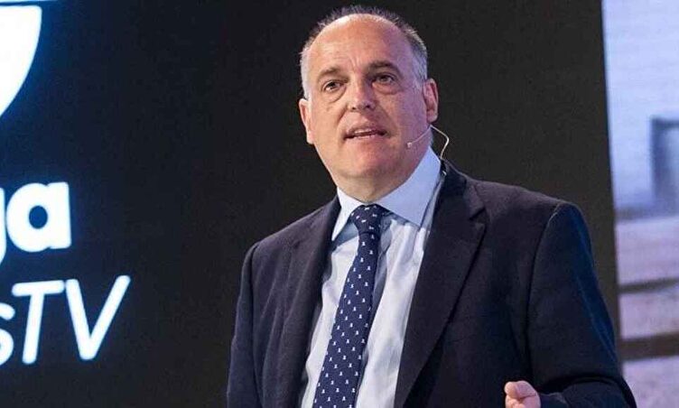 Javier Tebas, presidente de LaLiga. | EFE