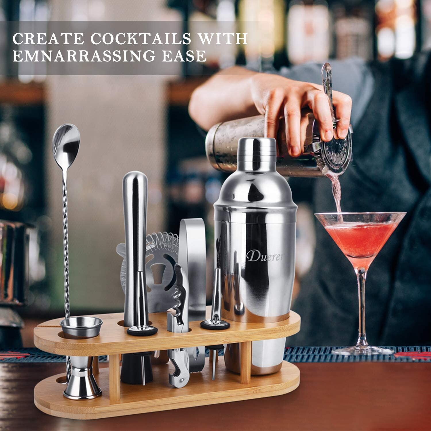 Cocteleras para el Bartender Profesional, modelos clásicos y de diseño