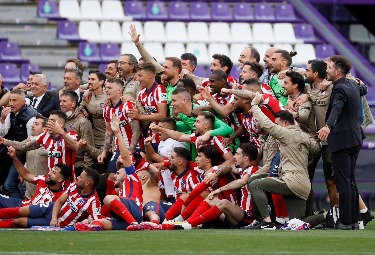 El Atlético de Madrid se proclama campeón de Liga