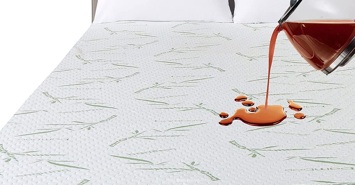 WCZDJ Protector de colchón, protector de colchón Tencel tejido  jacquard impermeable funda de cama transpirable evita que el polvo, la  caspa y el sudor invadan y protege la salud de tu