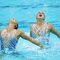 Plata en natación sincronizada del equipo de Gemma Mengüal